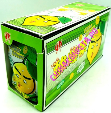 2655  Конфеты SOUR BURST FRUIT ЛИМОН (12бл*20шт*20гр)