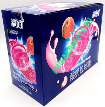 8656/2  Конфеты Yogurt Drawing Candy ПЕРСИК (12бл*20шт*23гр)