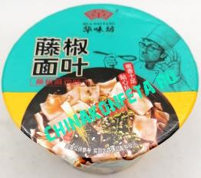 1/4312/3  Лапша быстр.приг.  HUA WEI FANG  вкус курицы с перцем  (12шт*106гр)