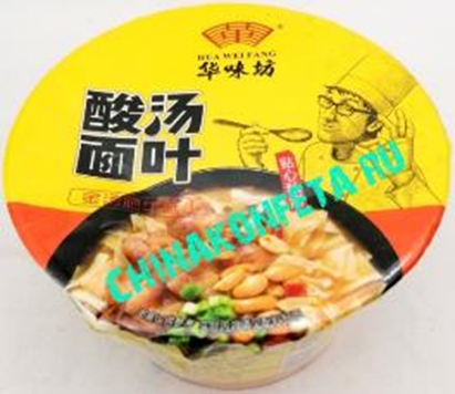 1/4312/1  Лапша быстр.приг.  HUA WEI FANG  вкус говядины (12шт*108гр)