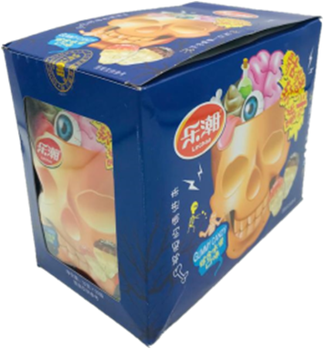 Конфеты LeChao ЧЕРЕПА (12бл*20шт*22гр) Конфеты LeChao ЧЕРЕПА (12бл*20шт*22гр)