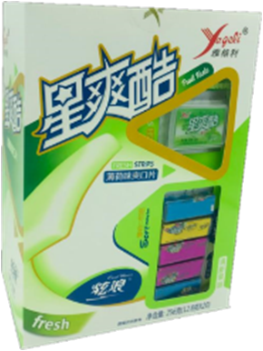 Жев.резинка+осв.пластинки FRESH (12бл*20шт*12,8гр)