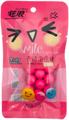 3312 Жевательная резинка SMILE Expression (12бл*20шт*24гр) 