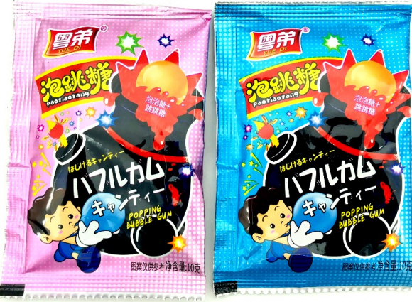 POPPING BUBBLE GUM  (10уп*40шт*10гр)