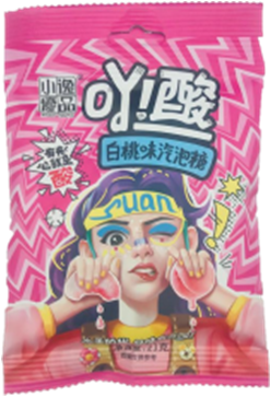 Конфеты OYI SUAN ПЕРСИК (12бл*20шт*21гр)