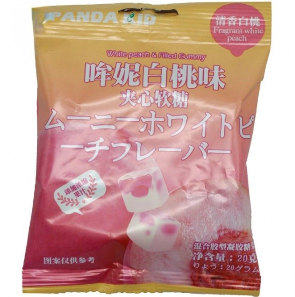 Мармелад PANDA KID Sweet and sour grapes ПЕРСИК (12бл*20шт*20гр)