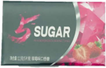 Жевательная резинка 5 SUGAR КЛУБНИКА (24бл*30шт*11гр) Жевательная резинка 5 SUGAR КЛУБНИКА (24бл*30шт*11гр)
