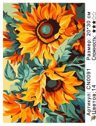 CN0091 Картины по номерам 20*30 цвет.холст Под заказ CN0091 Картины по номерам 20*30 цвет.холст Под заказ