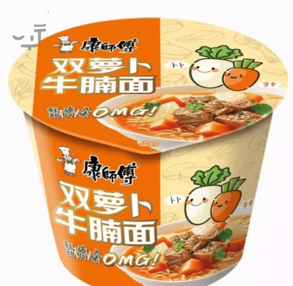 Лапша Kang Shi Fu со вкусом говядины в томатном соусе 12 шт.