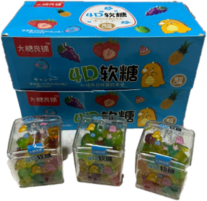 Мармелад 4D КУБИК (12бл*8шт*80гр)