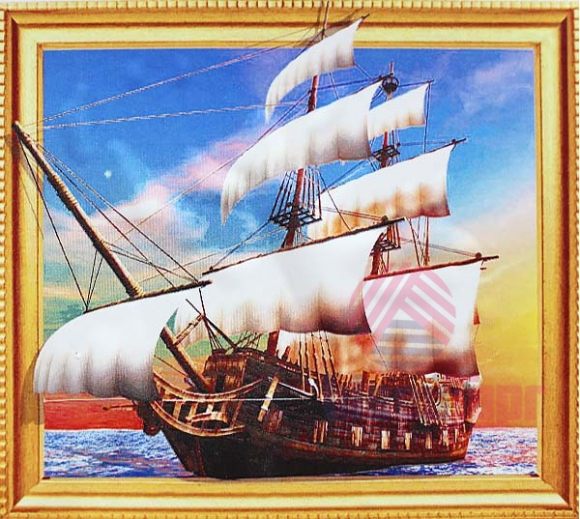 LT-0564 Мозаика 40*50 5D круглые стразы 