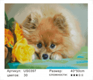 US0397 Без подрамника мозаика 40*50 US0397 Без подрамника мозаика 40*50