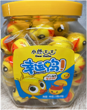 1/3206/7 Мармелад Deer DaDa bao УТОЧКИ с жидкой начинкой (6уп*50шт*18гр)