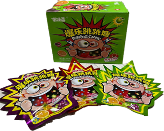 Конфеты POPPING CANDY (12бл*20шт*10гр)