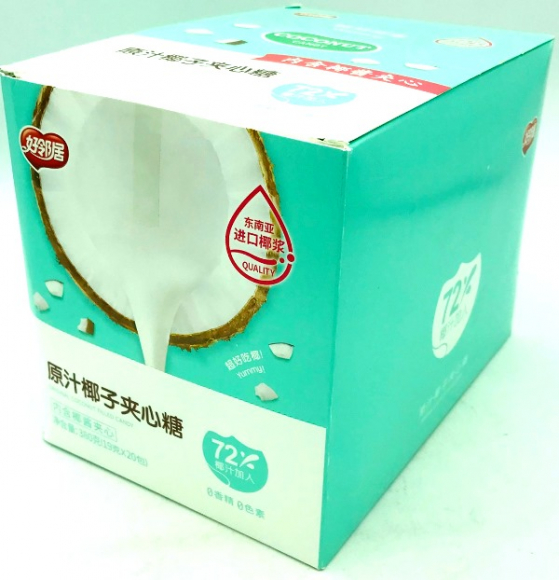 Конфеты Yummy Life Kura КОКОС (12бл*20шт*19гр)