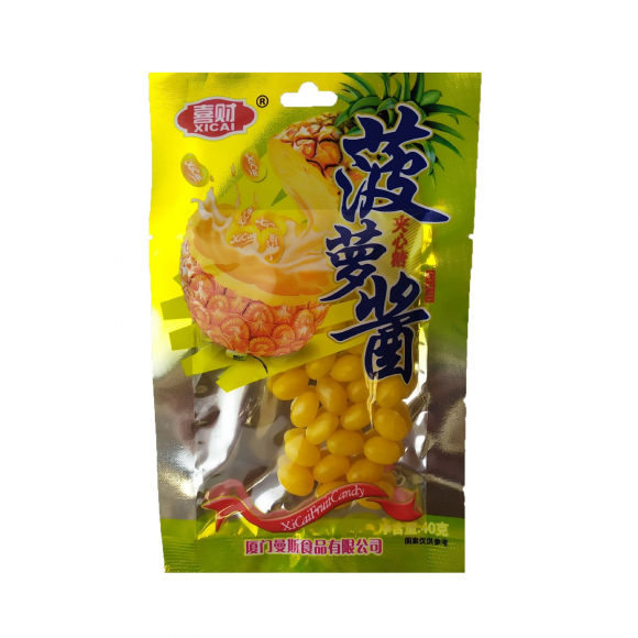 3635/2 Мармелад XiCai FruitCandy Ананас (12уп*20шт*40гр)