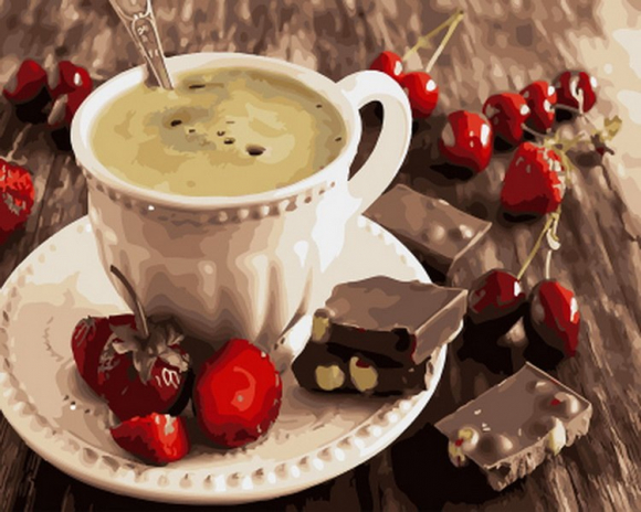 GF 1919 Эспрессо с клубникой и шоколадом
