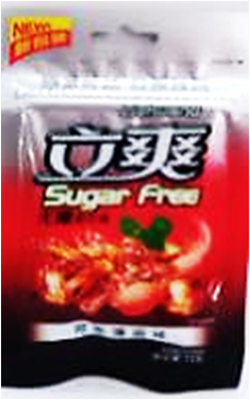 3720 Конфеты Sugar Free Газировка Мята (1кор*24бл *12шт*15гр)