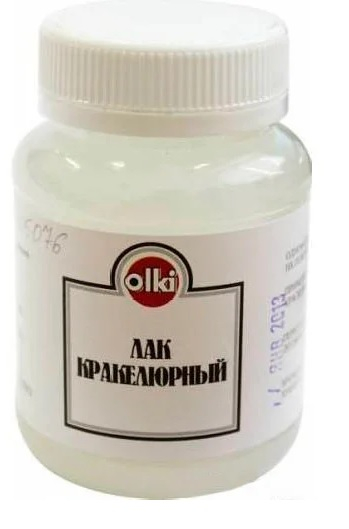 Лак кракелюрный Уценка-срок годности просрочен 