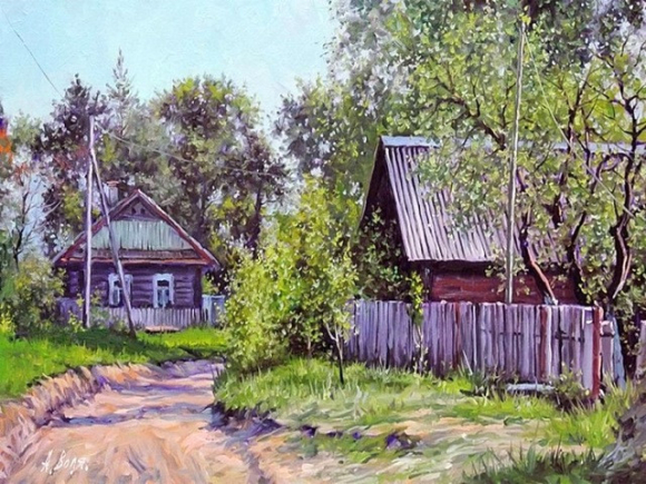 Деревенская улочка